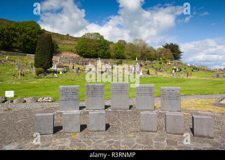 Ireland, County Cork, Skibbereen, Abbeystrowry Cemetery, Memorial to the 10,000 dead during the Irish Famine, 1845-1850 Stock Photo