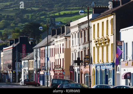 Ireland, County Cork, Bantry, town buildings, morning Stock Photo