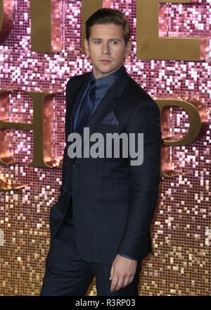 The World Premiere of 'Bohemian Rhapsody' held at the SSE Arena, Wembley - Arrivals  Featuring: Allen Leech Where: London, United Kingdom When: 23 Oct 2018 Credit: Mario Mitsis/WENN.com Stock Photo