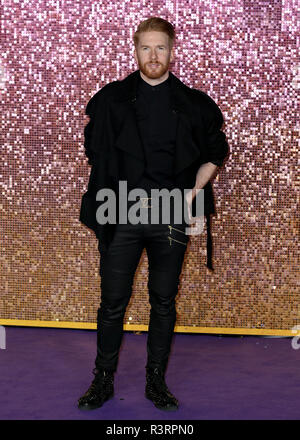 The World Premiere of 'Bohemian Rhapsody' held at the SSE Arena, Wembley - Arrivals  Featuring: Neil Jones Where: London, United Kingdom When: 23 Oct 2018 Credit: Mario Mitsis/WENN.com Stock Photo