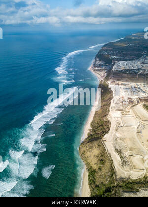 Indonesia, Bali, Aerial view of Payung beach Stock Photo