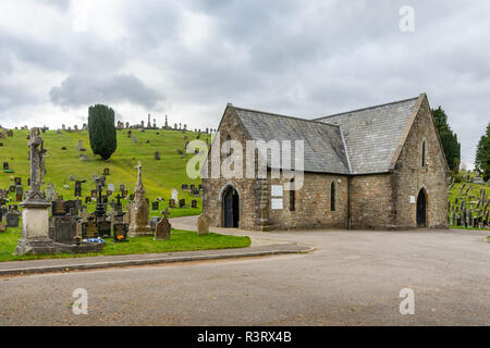 wales merthyr tydfil alamy chapel graves cemetery pant
