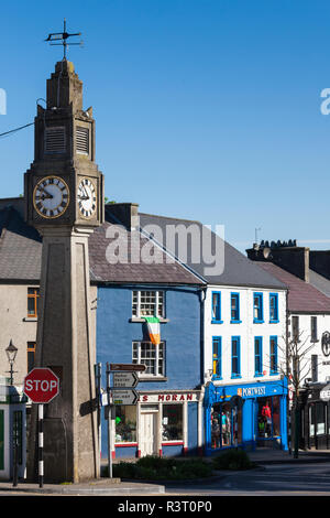 clock tower, Westport, County Mayo, Republic of Ireland Stock Photo - Alamy