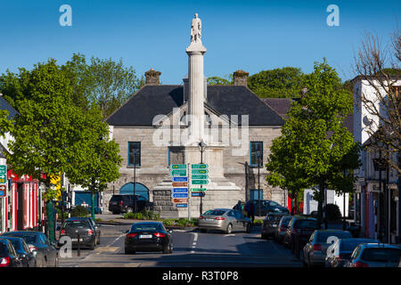 Ireland, County Mayo, Westport, octagon Obelisk Stock Photo