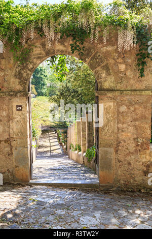 Spain, Balearic Islands, Mallorca. Esporles, La Granja museum. (Editorial Use Only) Stock Photo