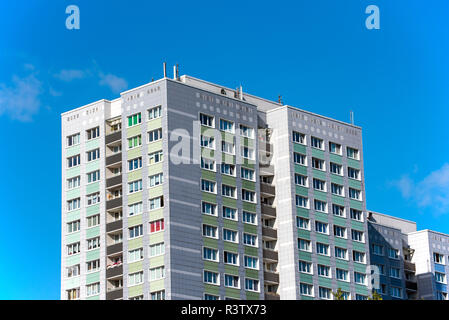 a block from the gdr era in berlin Stock Photo