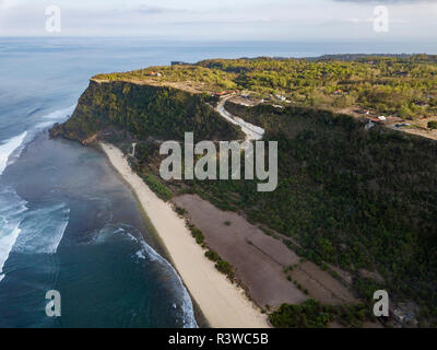 Indonesia, Bali, Aerial view of Nyang Nyang beach Stock Photo