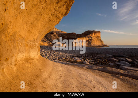 Sunrise. Isla San Jose. Baja California, Sea of Cortez, Mexico. Stock Photo