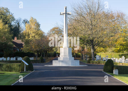 Tidworth military cemetery, Tidworth, Wiltshire, England, UK Stock Photo