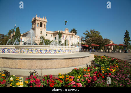 Usa, California, San Diego. Casa del Prado in Balboa Park. Stock Photo