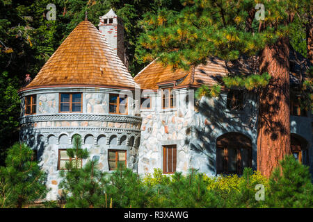 Vikingsholm Castle, Emerald Bay State Park, Lake Tahoe, California, USA Stock Photo