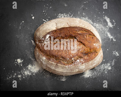 whole bread loaf Stock Photo
