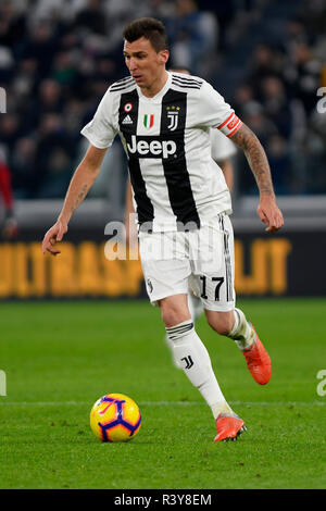 Allianz Stadium, Turin, Italy. 24th Nov, 2018. Serie A football, Juventus versus SPAL; Credit: Action Plus Sports/Alamy Live News Stock Photo