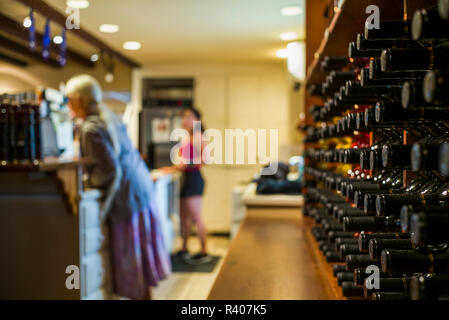 USA, Massachusetts, Cape Cod, Truro, Truro Vineyards Winery Stock Photo