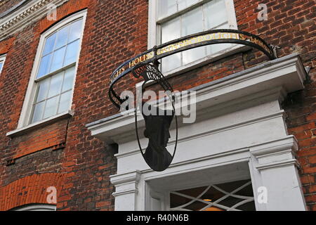 Gainsborough's House museum, Gainsborough Street, Sudbury, Babergh district, Suffolk, East Anglia, England, Great Britain, United Kingdom, UK, Europe Stock Photo