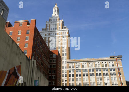 320 South Boston Building, Formerly the National Bank of Tulsa Building, Tulsa, Oklahoma, USA Stock Photo