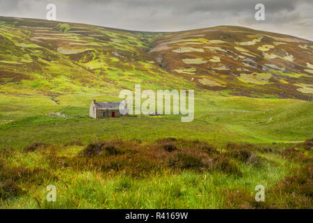 lonely home Highlands scotland Stock Photo