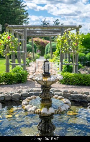 Green Animals Topiary Garden, Portsmouth, Rhode Island, Usa Stock Photo