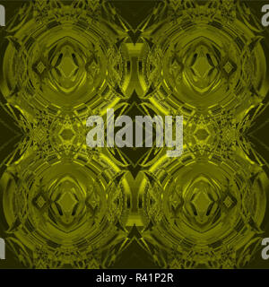 Luxury seamless pattern with circles and golden chains on white ...