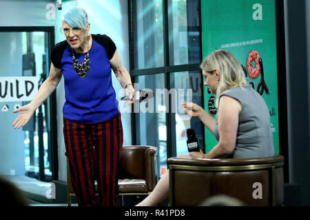NEW YORK, NY - OCTOBER 04:  Build presents Lisa Lampanelli discussing 'Stuffed' at Build Studio on October 4, 2017 in New York City.  (Photo by Steve Mack/S.D. Mack Pictures) Stock Photo
