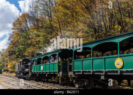 Cass Scenic Railroad in Cass, West Virginia, USA Stock Photo