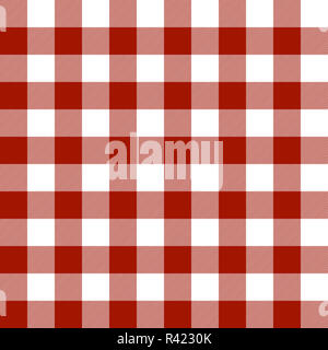 checkered table cloth background Stock Photo