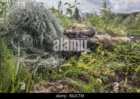 Navy Seal Sniper Stock Photo