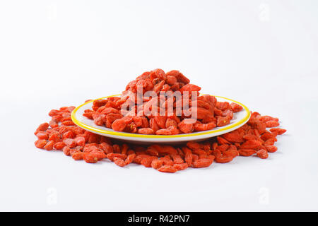 Dried wolf berries Stock Photo