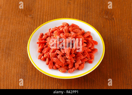 Dried wolf berries Stock Photo