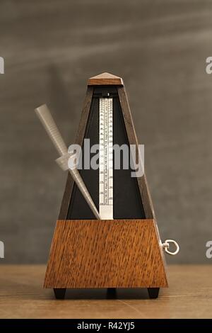 Old Classic Metronome Stock Photo