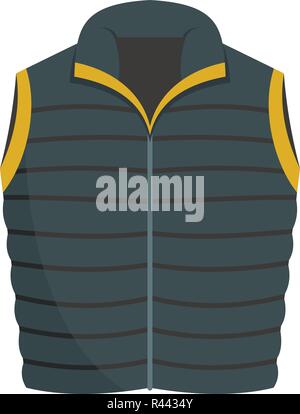 Modern vest icon. Flat illustration of modern vest vector icon for web isolated on white Stock Vector