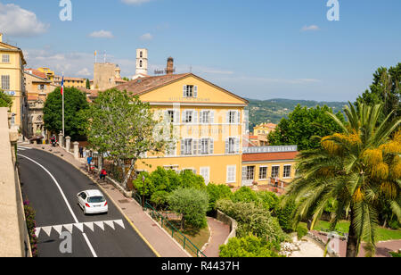 GRASSE, FRANCE - June 06, 2017: Parfumerie Fragonard facade Grasse, France. Fragonard perfumery is one of the older factory in the world capital of pe Stock Photo