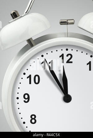 Close-up of classic clock face Stock Photo