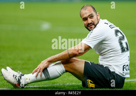 Sao Paulo, Brazil. 25th Nov, 2018. SP - Sao Paulo - 25/11/2018 - Brazilian A 2018, Corinthians x Chapecoense - Danilo Corinthians player during a match against Chapecoense at Arena Corinthians for the Brazilian championship A 2018. Photo: Marcello Zambrana/AGIF Credit: AGIF/Alamy Live News Stock Photo