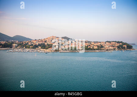 Dubrovnik, Croatia - 20.10.2018: View of the new part of the city of Dubrovnik, Croatia Stock Photo