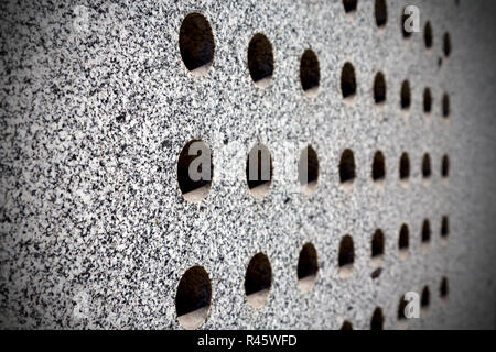 brick in london     the     texture  abstract   of a ancien wall and ruined Stock Photo