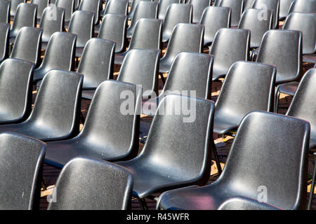 empty seat in italy europe background Stock Photo