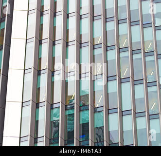 new building in london skyscraper      financial district and window Stock Photo