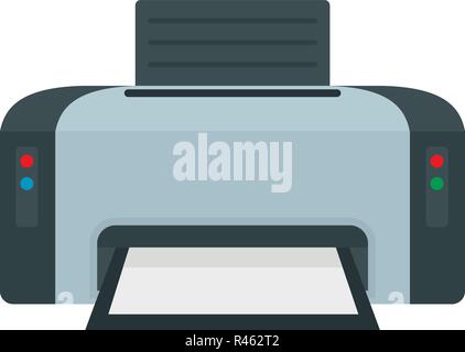 Copier printer icon. Flat illustration of copier printer vector icon for web isolated on white Stock Vector