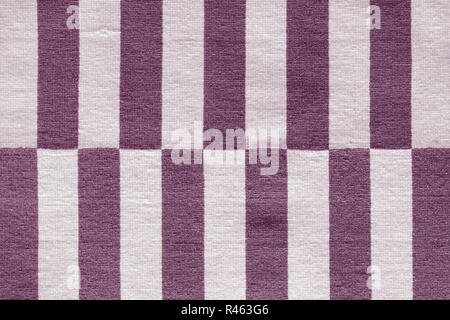 Multi-colored stripes on the fabric. Colorful traditional Peruvian style, close-up rug surface. Stock Photo
