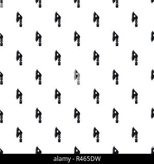 Respiratory mask pattern seamless vector repeat geometric for any web design Stock Vector