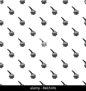 Pneumonia alveolus pattern seamless vector repeat geometric for any web design Stock Vector