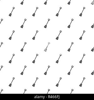 Winter spade pattern seamless vector repeat geometric for any web design Stock Vector