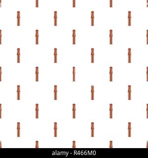 Lock zip pattern seamless vector repeat for any web design Stock Vector