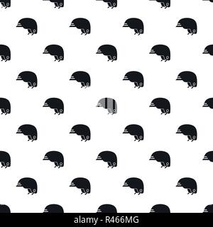 Hiking helmet pattern seamless vector repeat geometric for any web design Stock Vector