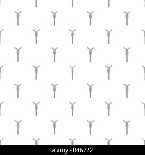 Long zip pattern seamless vector repeat for any web design Stock Vector