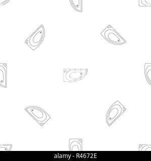 Corner bathtube pattern seamless vector repeat geometric for any web design Stock Vector