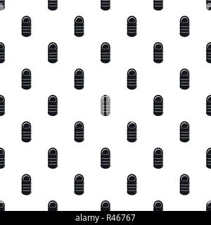 Sleeping bag pattern seamless vector repeat geometric for any web design Stock Vector