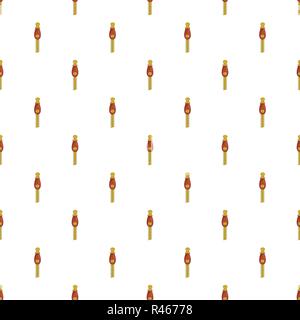 Zip with hole pattern seamless vector repeat for any web design Stock Vector