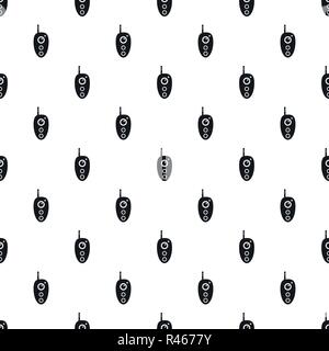Remote controller pattern seamless vector repeat geometric for any web design Stock Vector